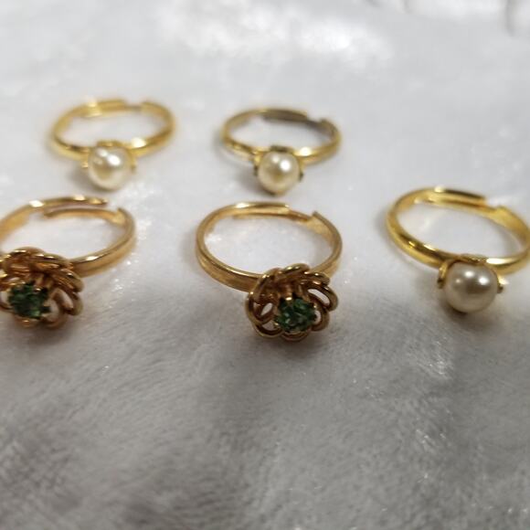 Six adjustable Sarah Cov rings 1.1441 - Picture 9 of 16